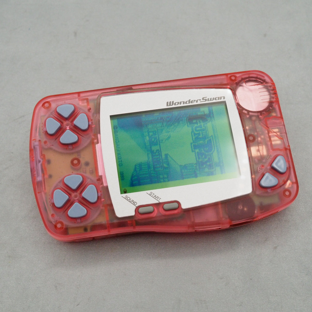 WonderSwan Skeleton Pink Console Boxed SWJ-77701P