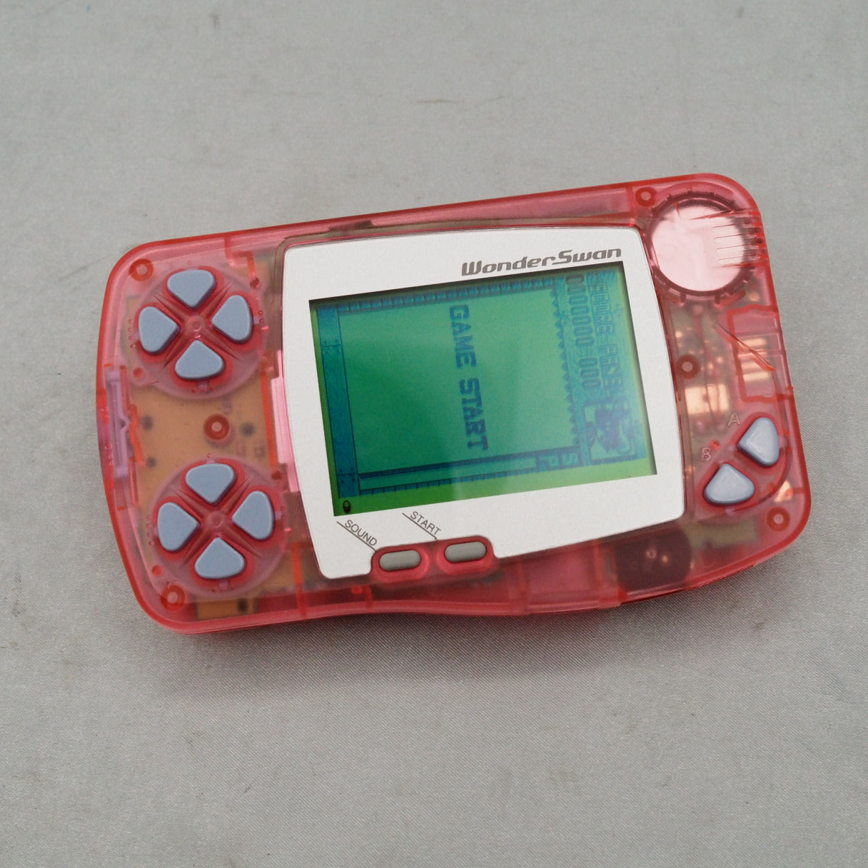 WonderSwan Skeleton Pink Console Boxed SWJ-77701P