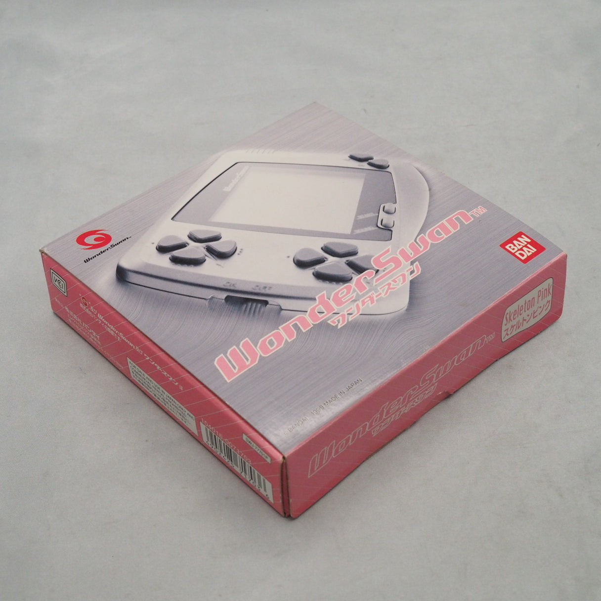 WonderSwan Skeleton Pink Console Boxed SWJ-77701P