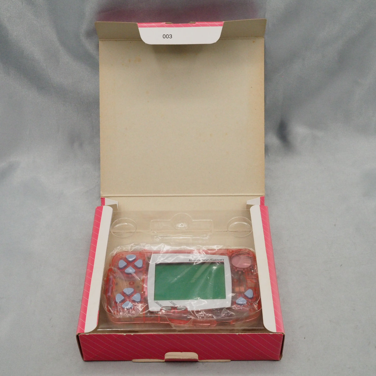 WonderSwan Skeleton Pink Console Boxed SWJ-77701P