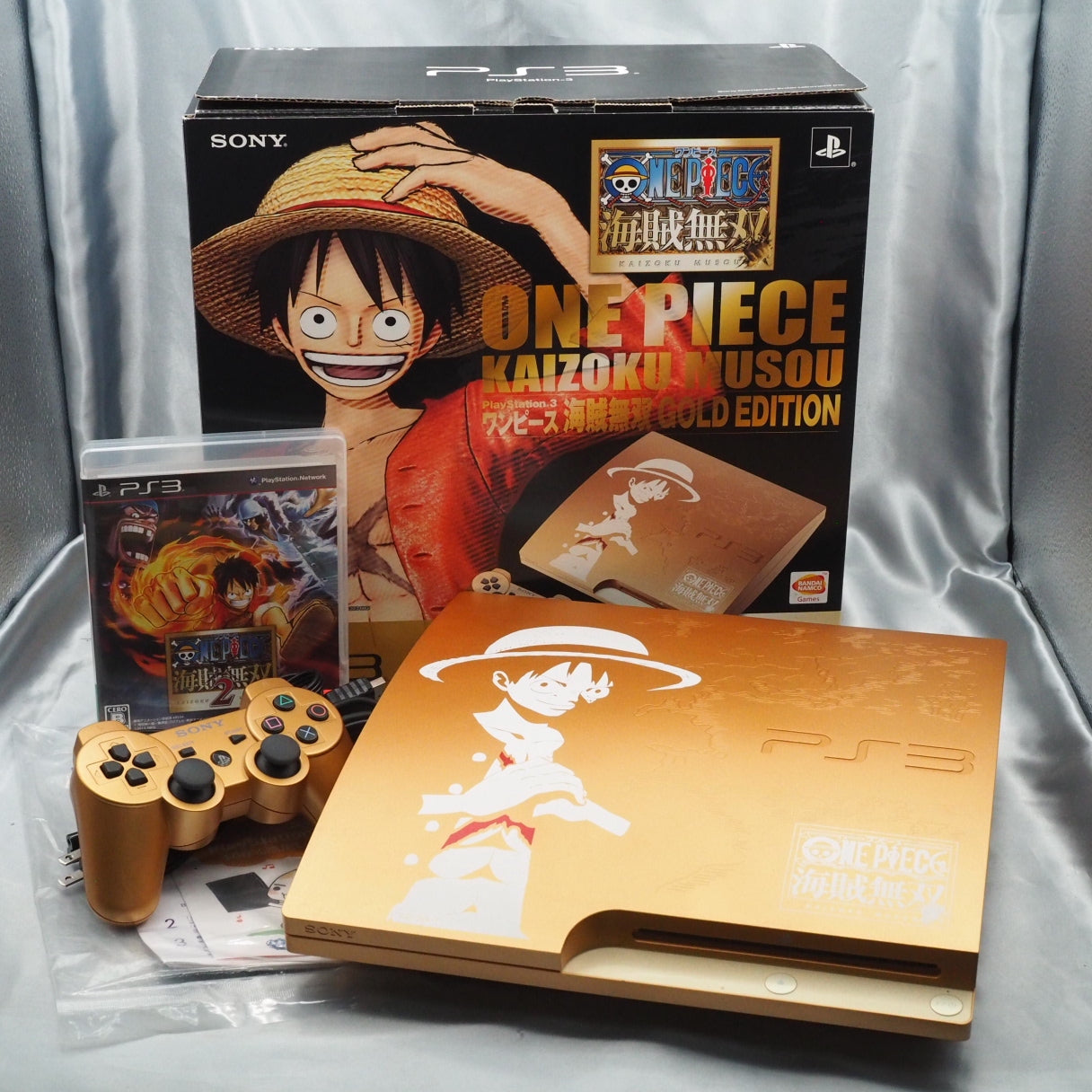 PS3 ONE PIECE Kaizoku Musou GOLD EDITION Console System Boxed CECH-3000B OP