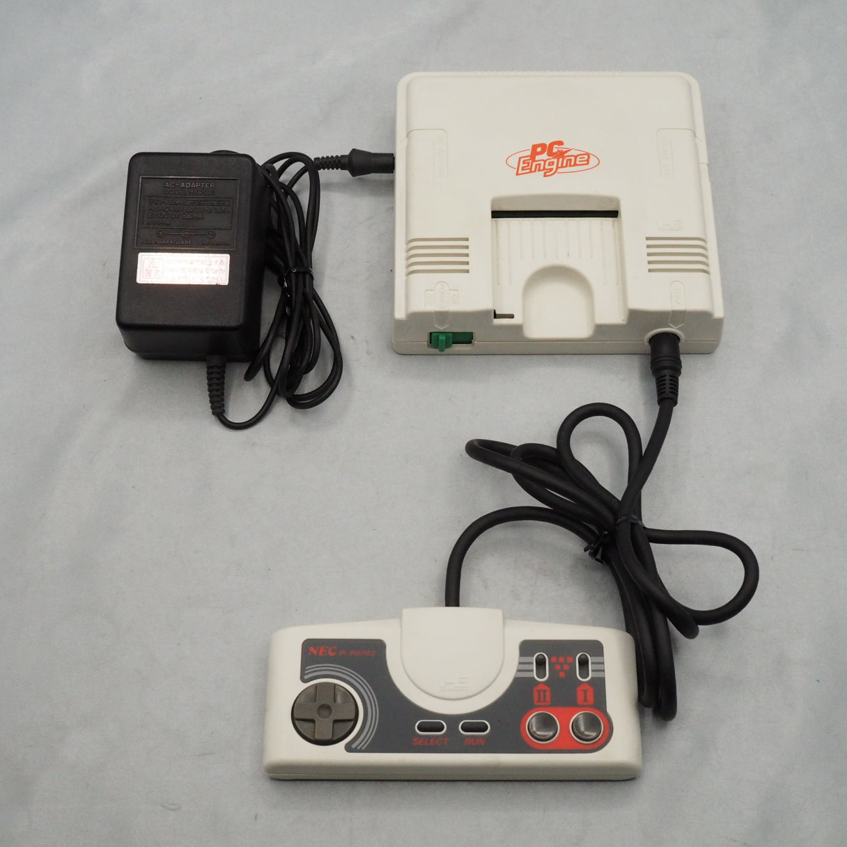 PC Engine Console system PI-TG001 + Continuous-fire controller