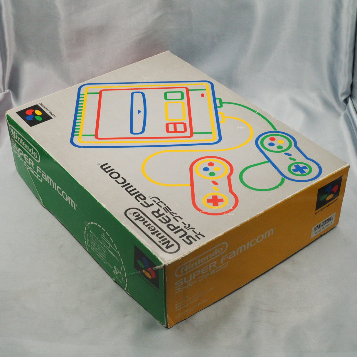 Nintendo Super Famicom Console system Boxed + 4 Games SET