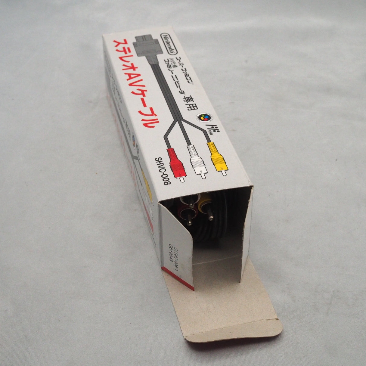 Nintendo Stereo AV cable Official Boxed [For Nintendo Famicom, Super Famicom, N64, Gamecube]