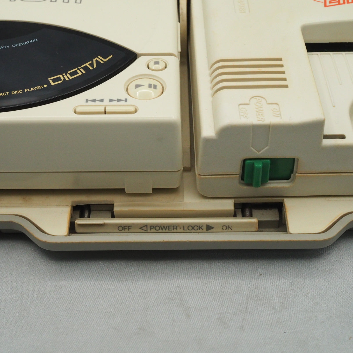 PC Engine INTERFACE UNIT IFU-30 CD-ROM2 PC Engine + SUPER SYSTEM CARD