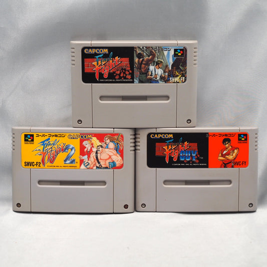 Final Fight + Final Fight 2 + Final Fight Guy 3 Games SET