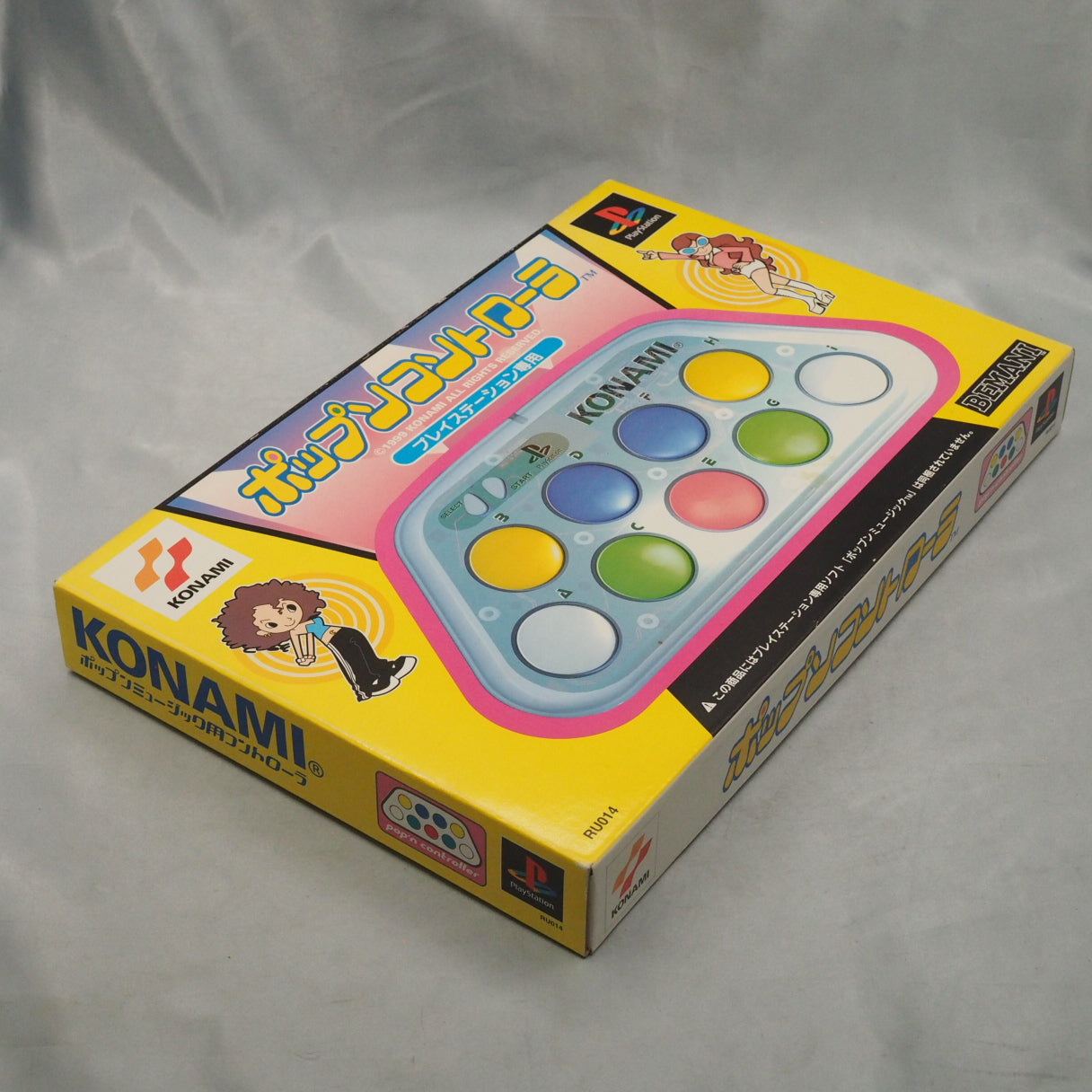 POP'N MUSIC Controller KONAMI Boxed + pop'n music series SET