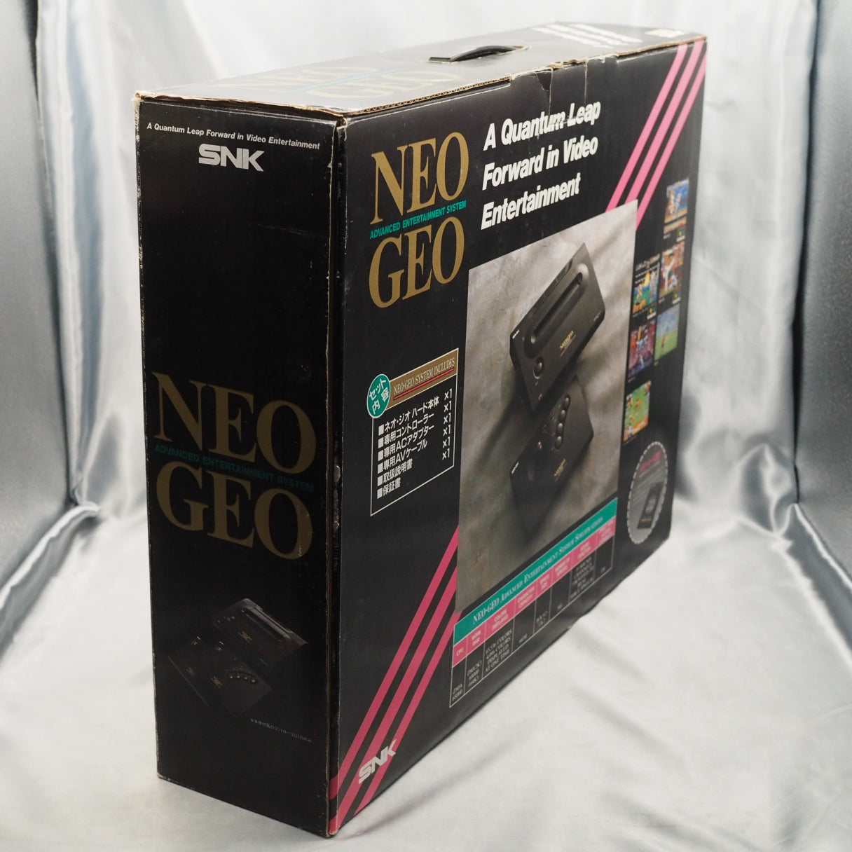 NEO GEO AES Console System Boxed [serial number match]