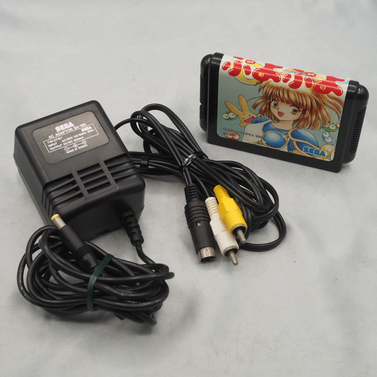 Mega Drive 2 +1 Console system HAA-2502 PUYOPUYO SET Boxed