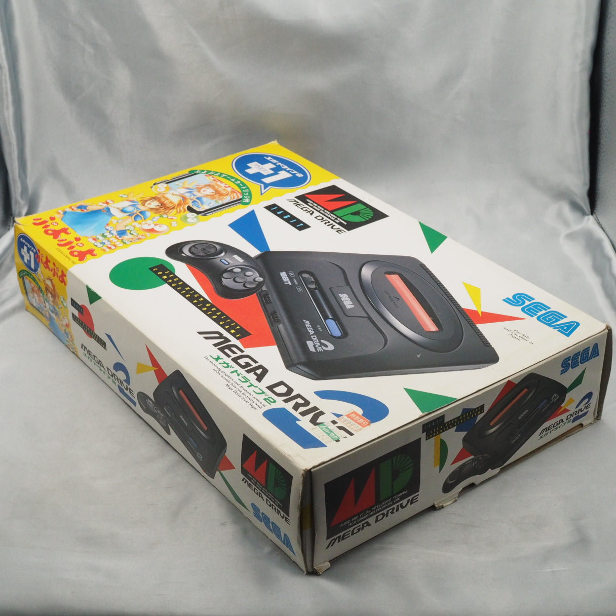 Mega Drive 2 +1 Console system HAA-2502 PUYOPUYO SET Boxed