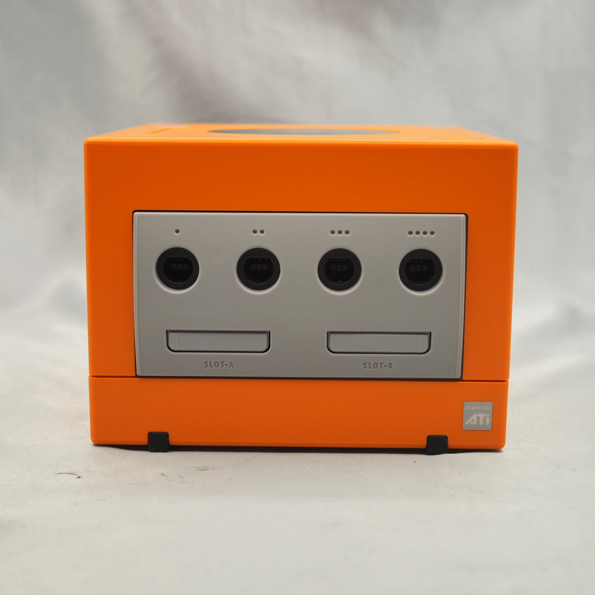 Nintendo GameCube Console System Orange Boxed DOL-001 + Memory Card [NTSC-J] [NTSC-U/C] [Modified]