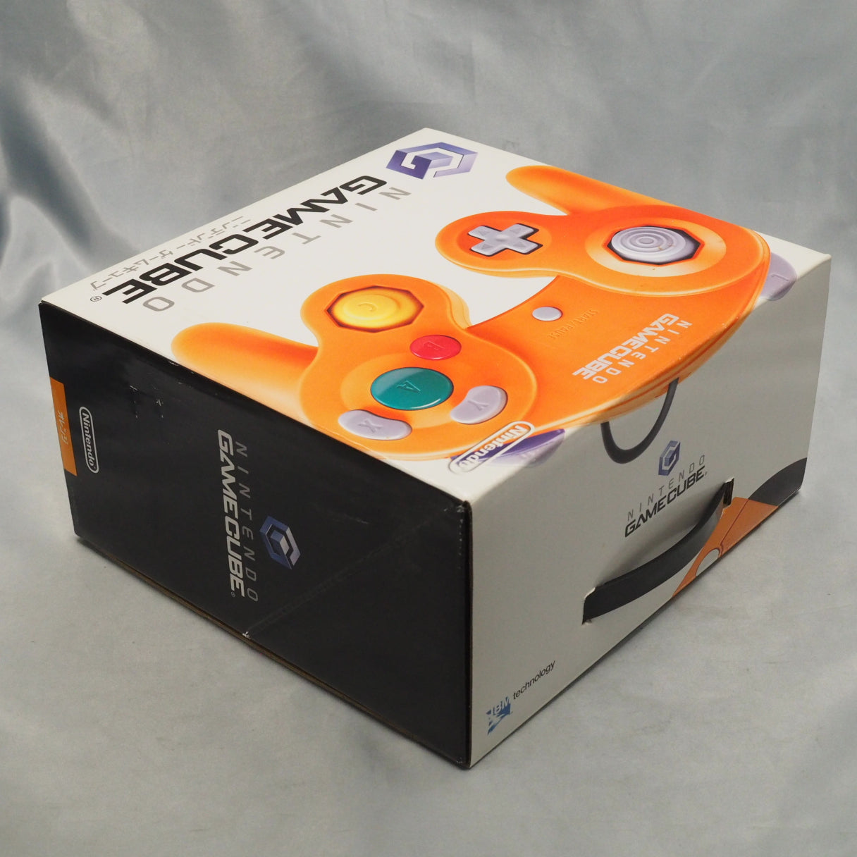 Nintendo GameCube Console System Orange Boxed DOL-001 + Memory Card [NTSC-J] [NTSC-U/C] [Modified]