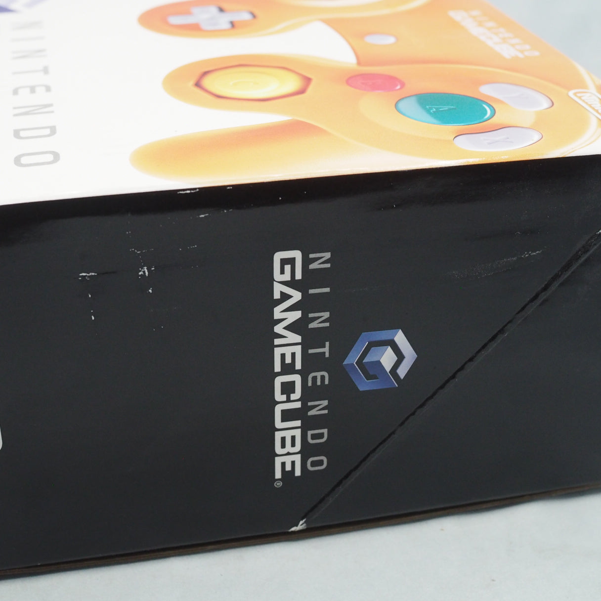 Nintendo GameCube Console System Orange Boxed DOL-001 + Memory Card [NTSC-J] [NTSC-U/C] [Modified]