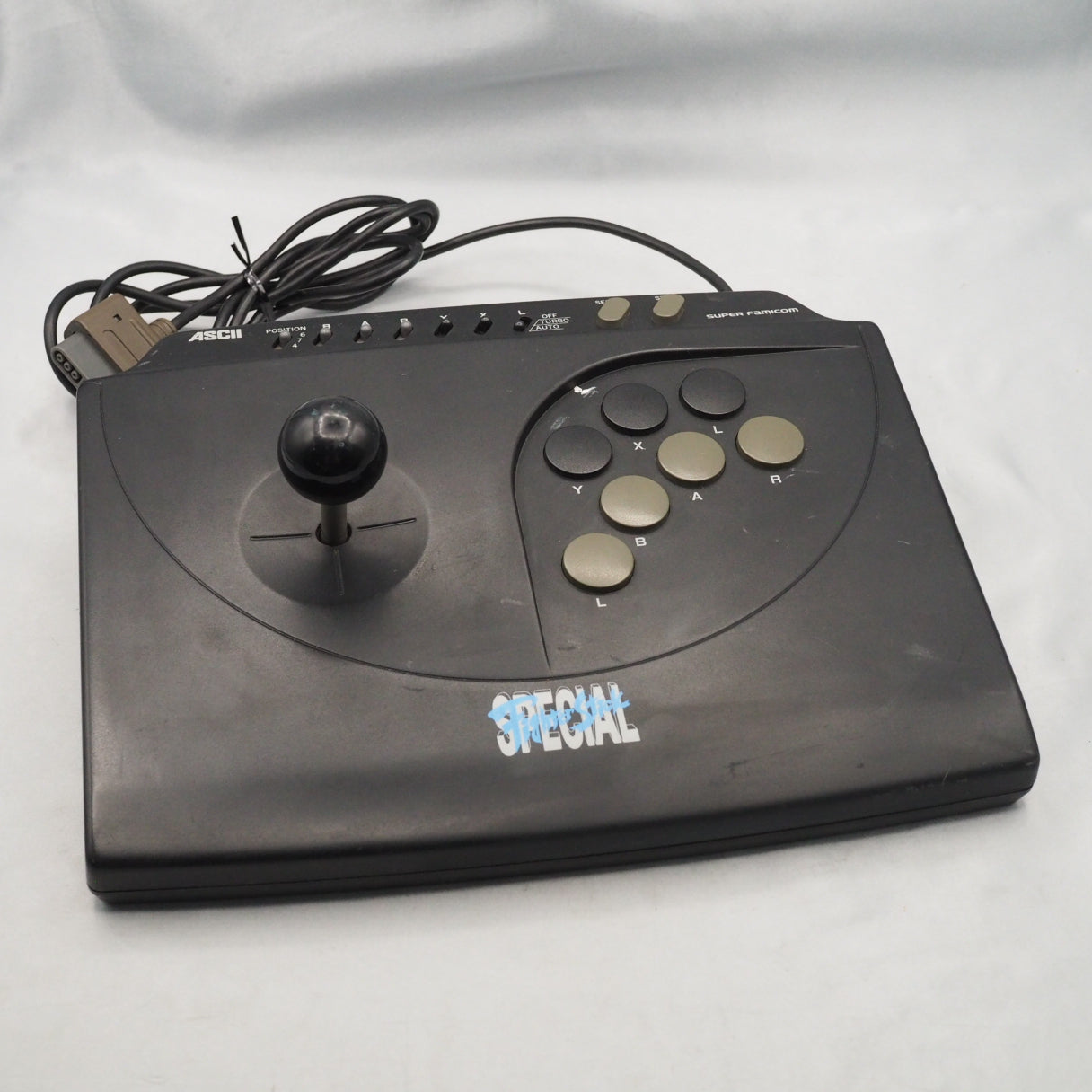 ACSII Fighter Stick Special Super Famicom Controller AS-9982