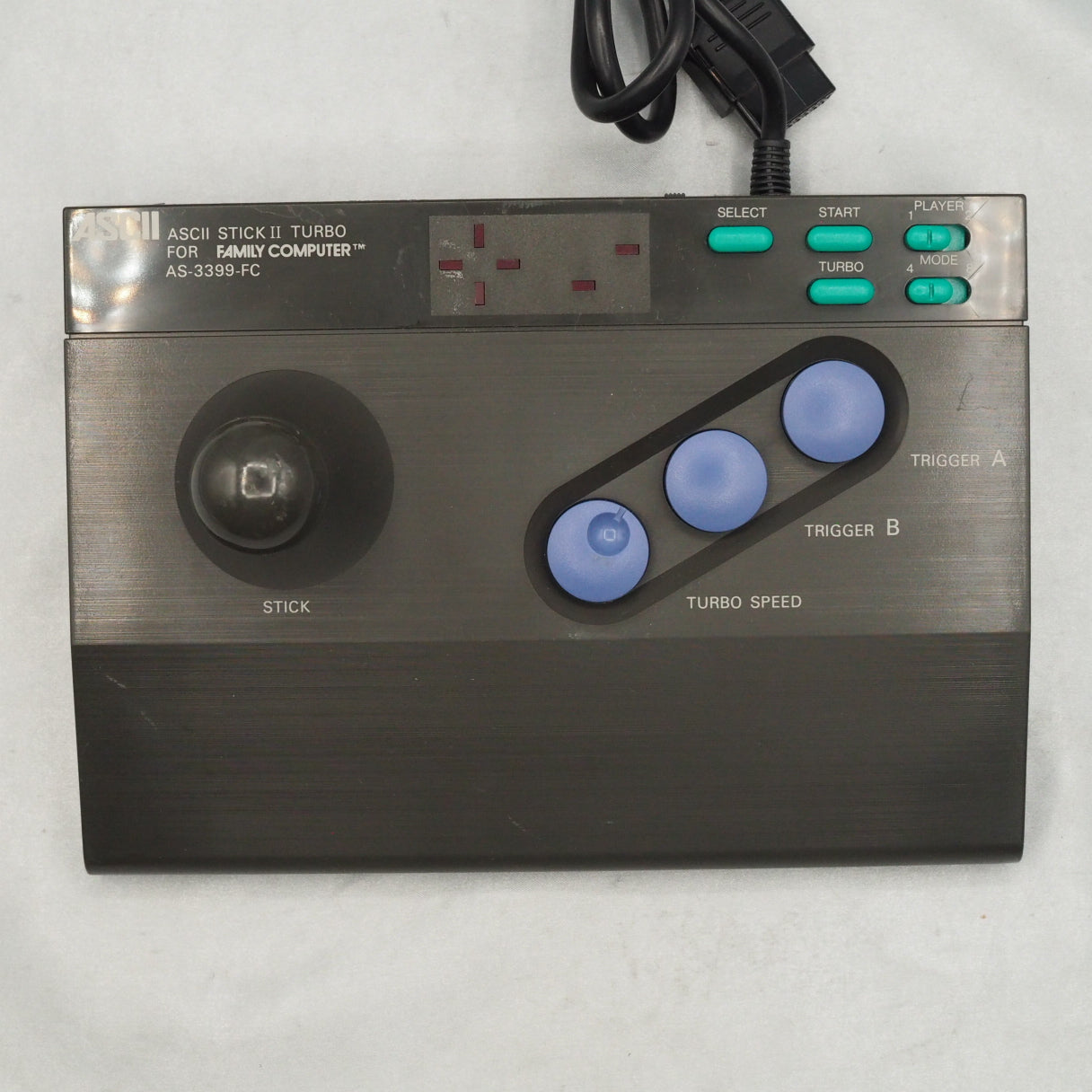 ACSII Stick Ⅱ TURBO Famicom Controller AS-3399-FC