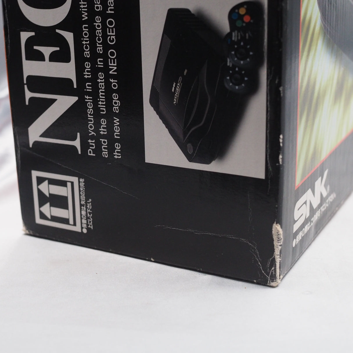 NEO GEO CD Console system CD-T01 Boxed [1 controller] + REAL BOUT SET