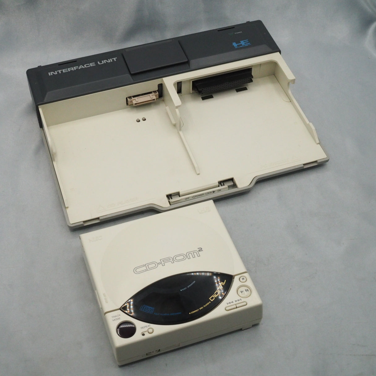 PC Engine INTERFACE UNIT IFU-30 CD-ROM2 + RAU-30 + Avenue Pad 6 SET