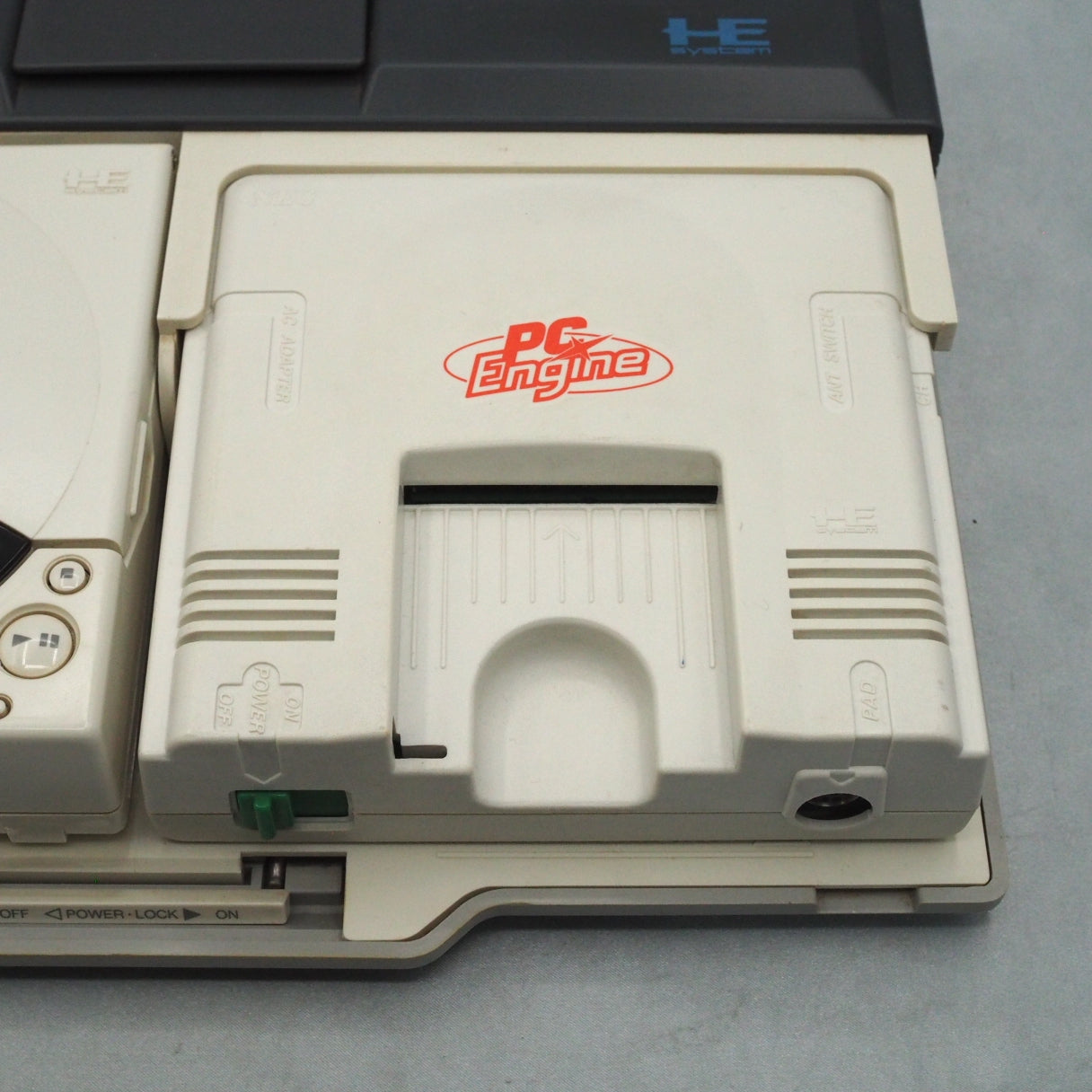 PC Engine INTERFACE UNIT IFU-30 CD-ROM2 PC Engine + SUPER SYSTEM CARD