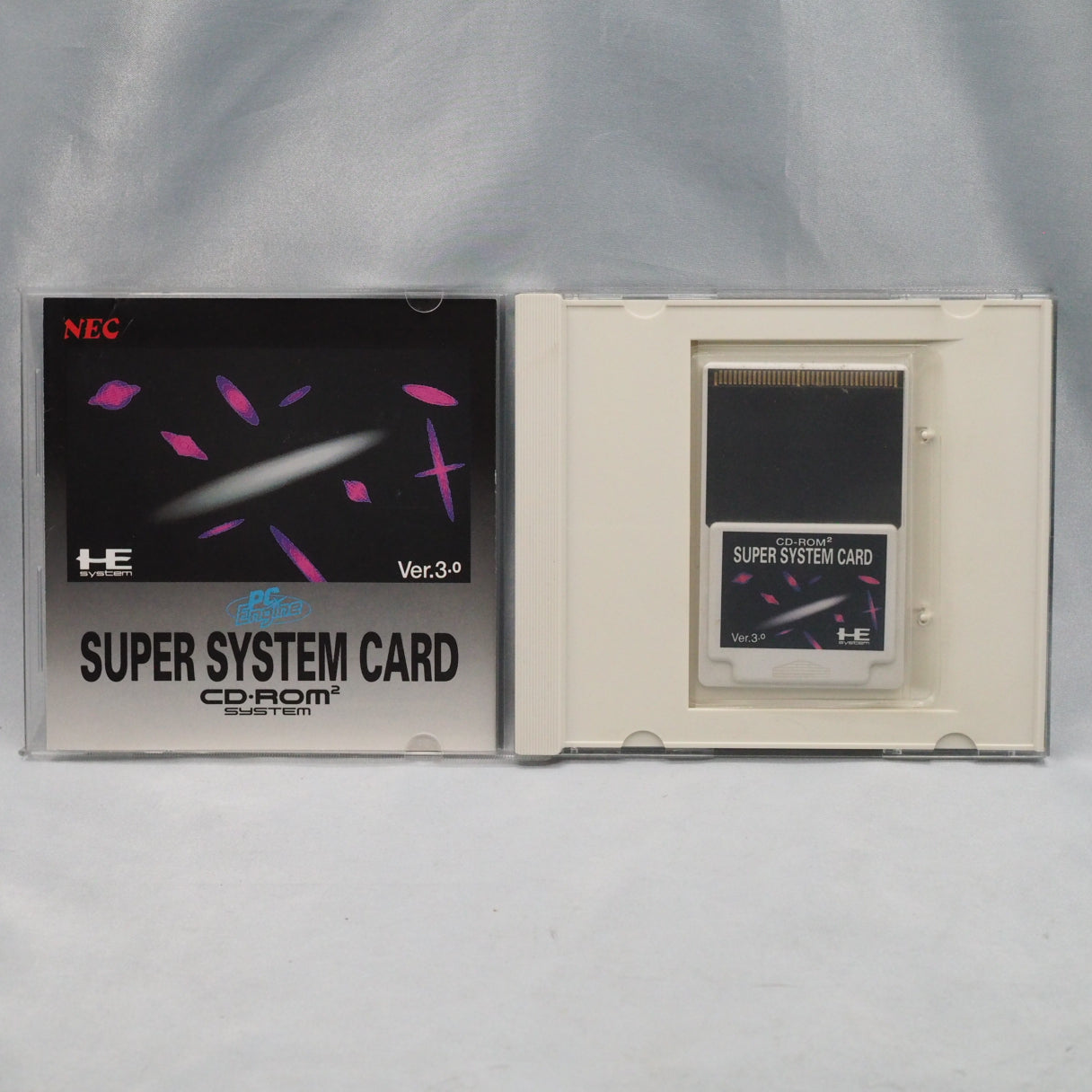 PC Engine INTERFACE UNIT IFU-30 CD-ROM2 PC Engine + SUPER SYSTEM CARD