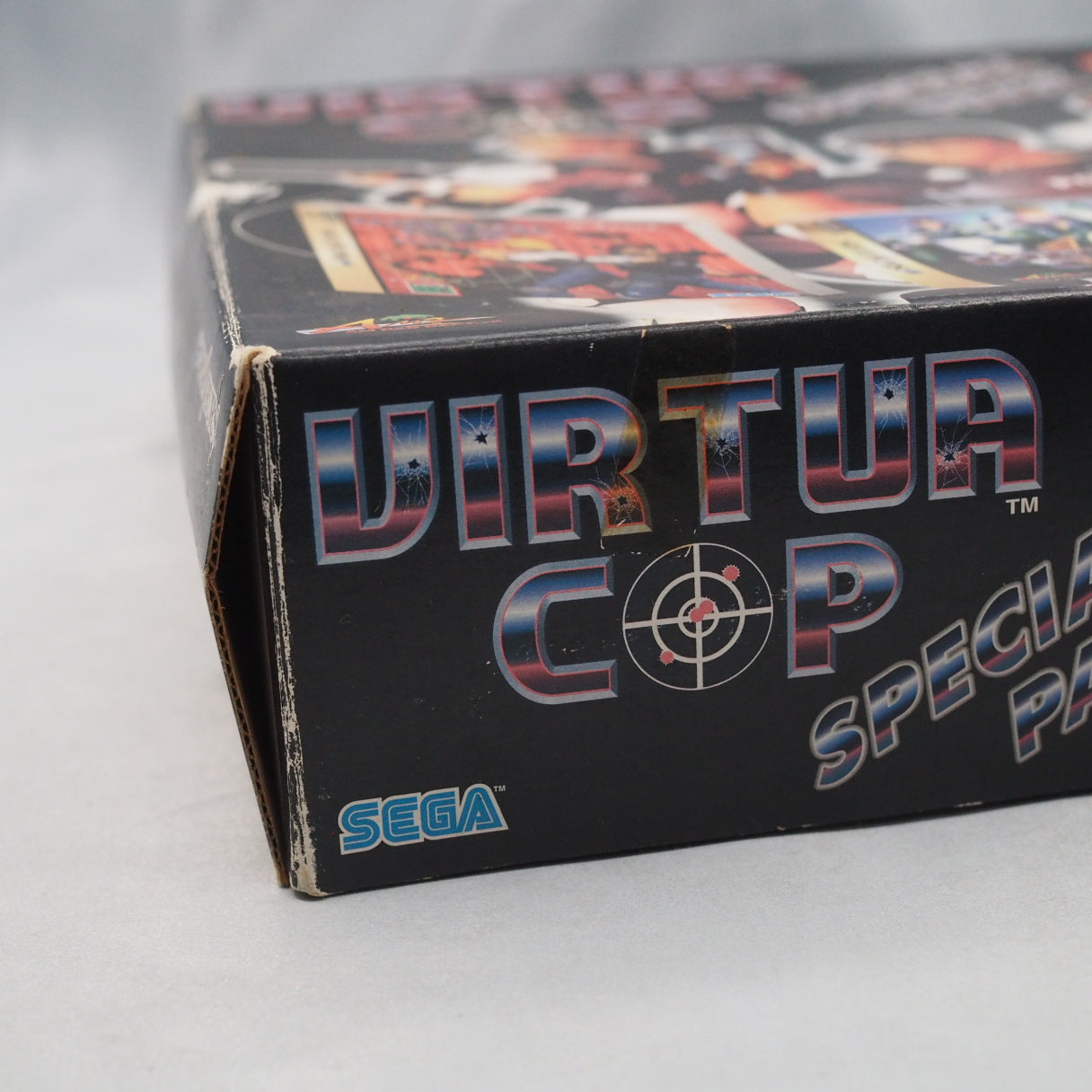 Sega Saturn VIRTUA COP SPECIAL PACK Gun Controller + 3 Games Boxed