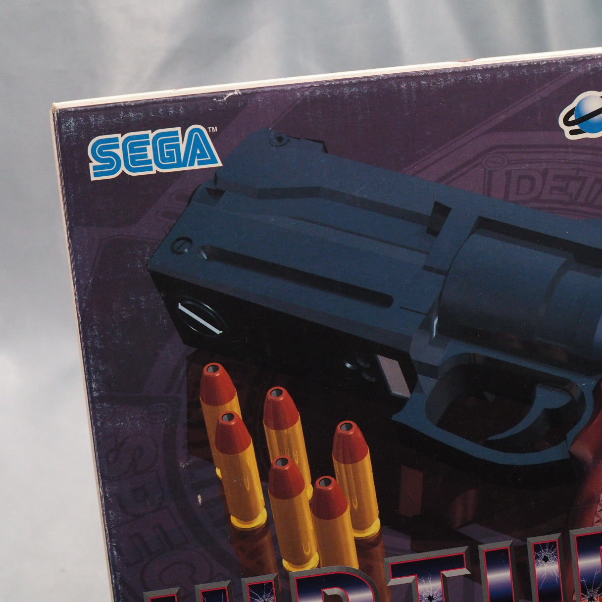 Sega Saturn GUN CONTROLLER HSS-0152 + Virtua Cop 1 Boxed