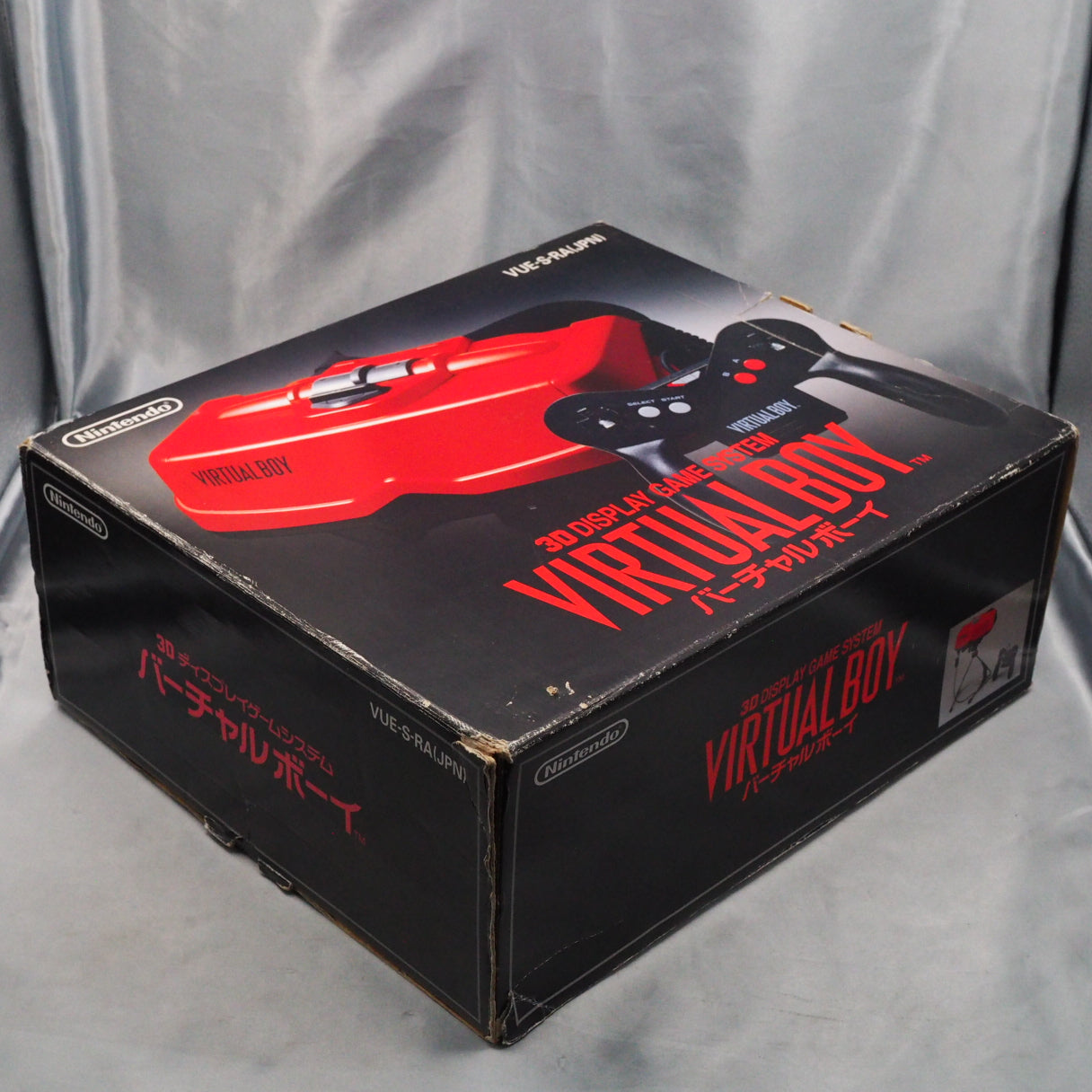 VIRTUAL BOY Nintendo 3D Display Game System Boxed + 7 Games SET