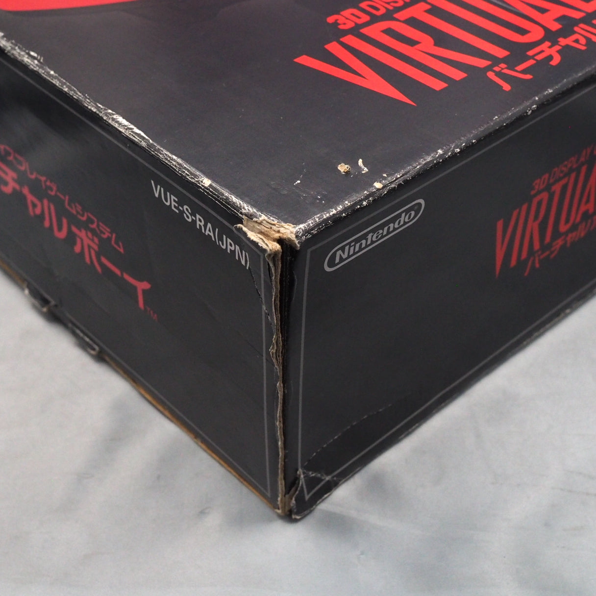 VIRTUAL BOY Nintendo 3D Display Game System Boxed + 7 Games SET