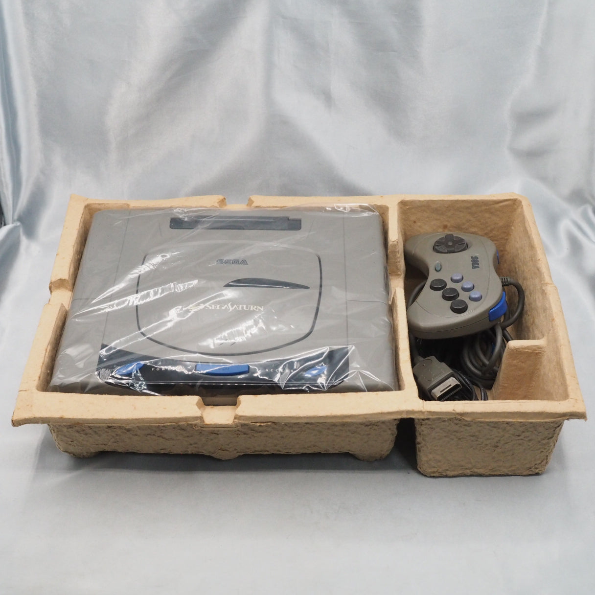 SEGA SATURN Console system HST-3200 Boxed [Gray]