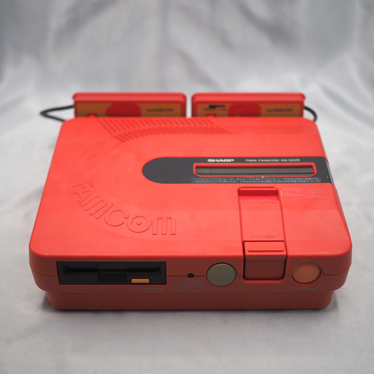 Twin Famicom Console AN-500R [New Rubber Belt replaced] + SUPER MARIO BROS 2 SET