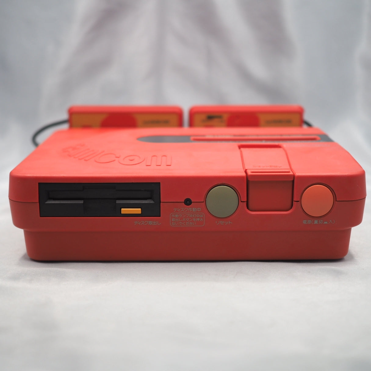 Twin Famicom Console AN-500R [New Rubber Belt replaced] + SUPER MARIO BROS 2 SET