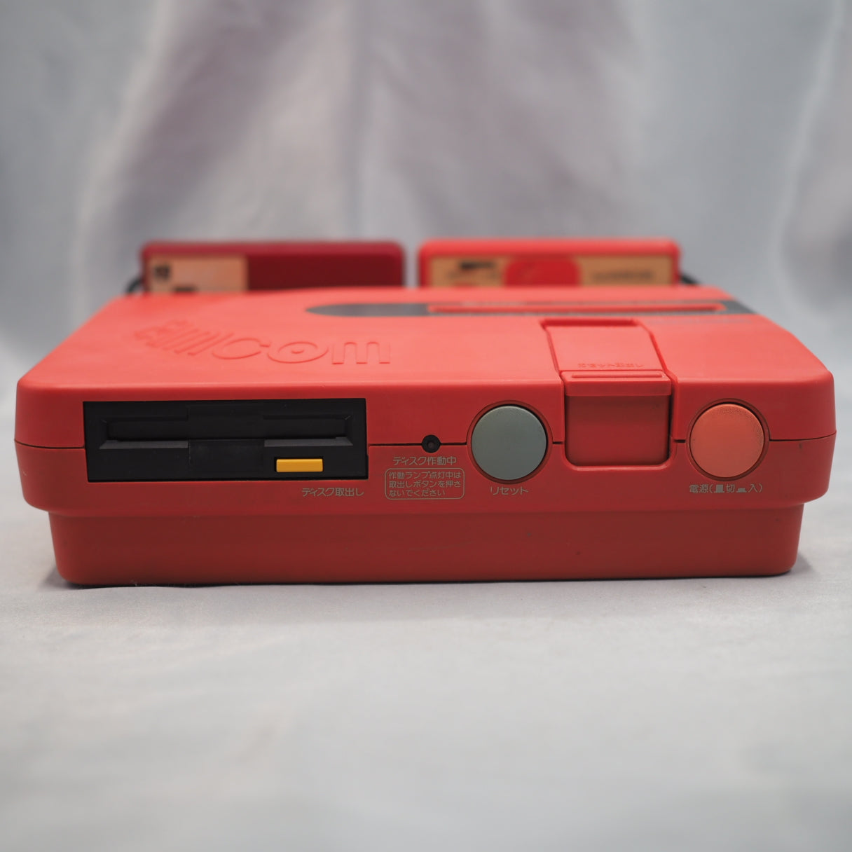 Twin Famicom Console AN-500R [New Rubber Belt replaced] [Modified]