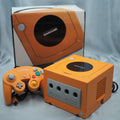 Used Nintendo GameCube Console System Orange Boxed DOL-101 [NTSC-J] [NTSC-U/C] [Modified] - Tested & Working