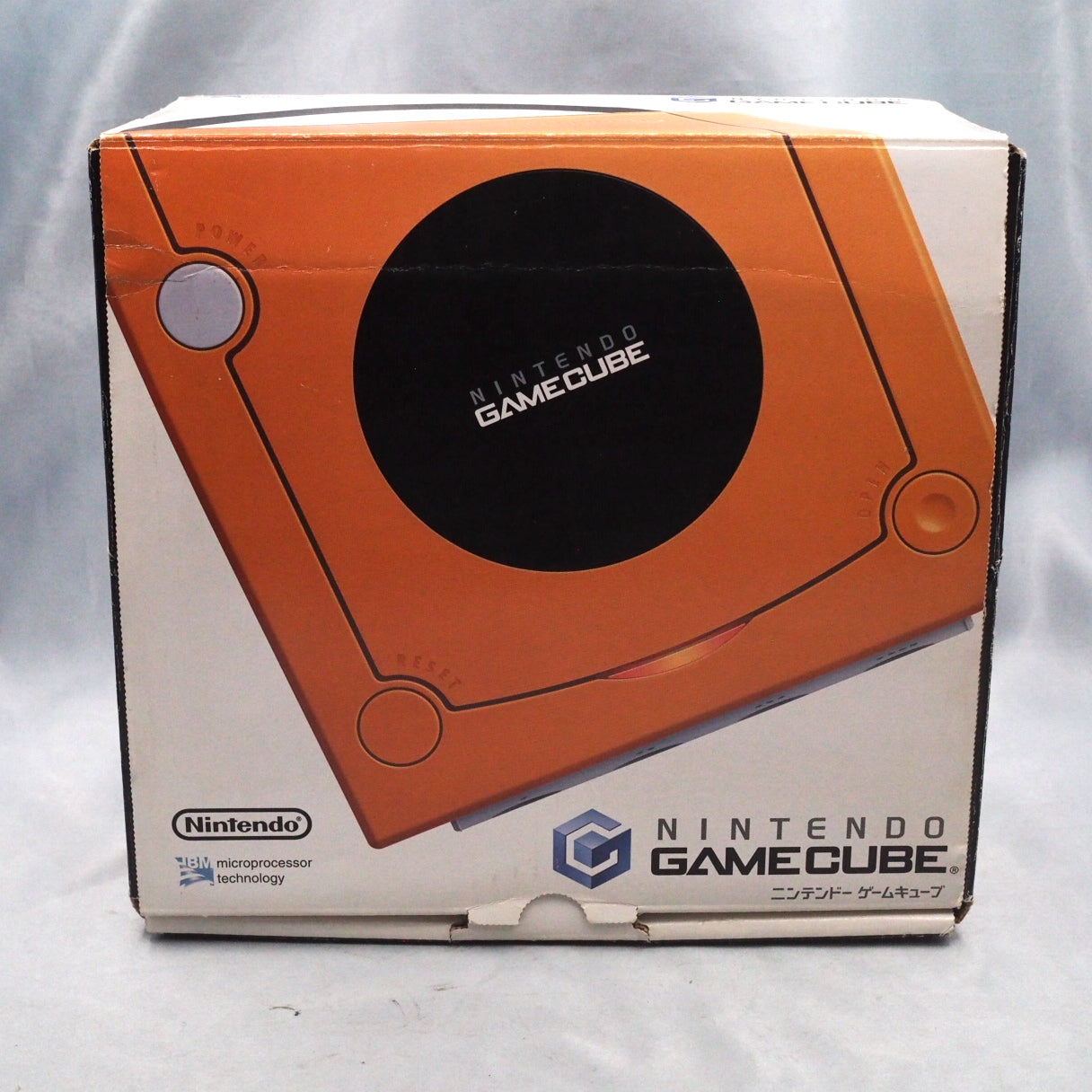 Nintendo GameCube Console System Orange Boxed DOL-101 [NTSC-J] [NTSC-U/C] [Modified]