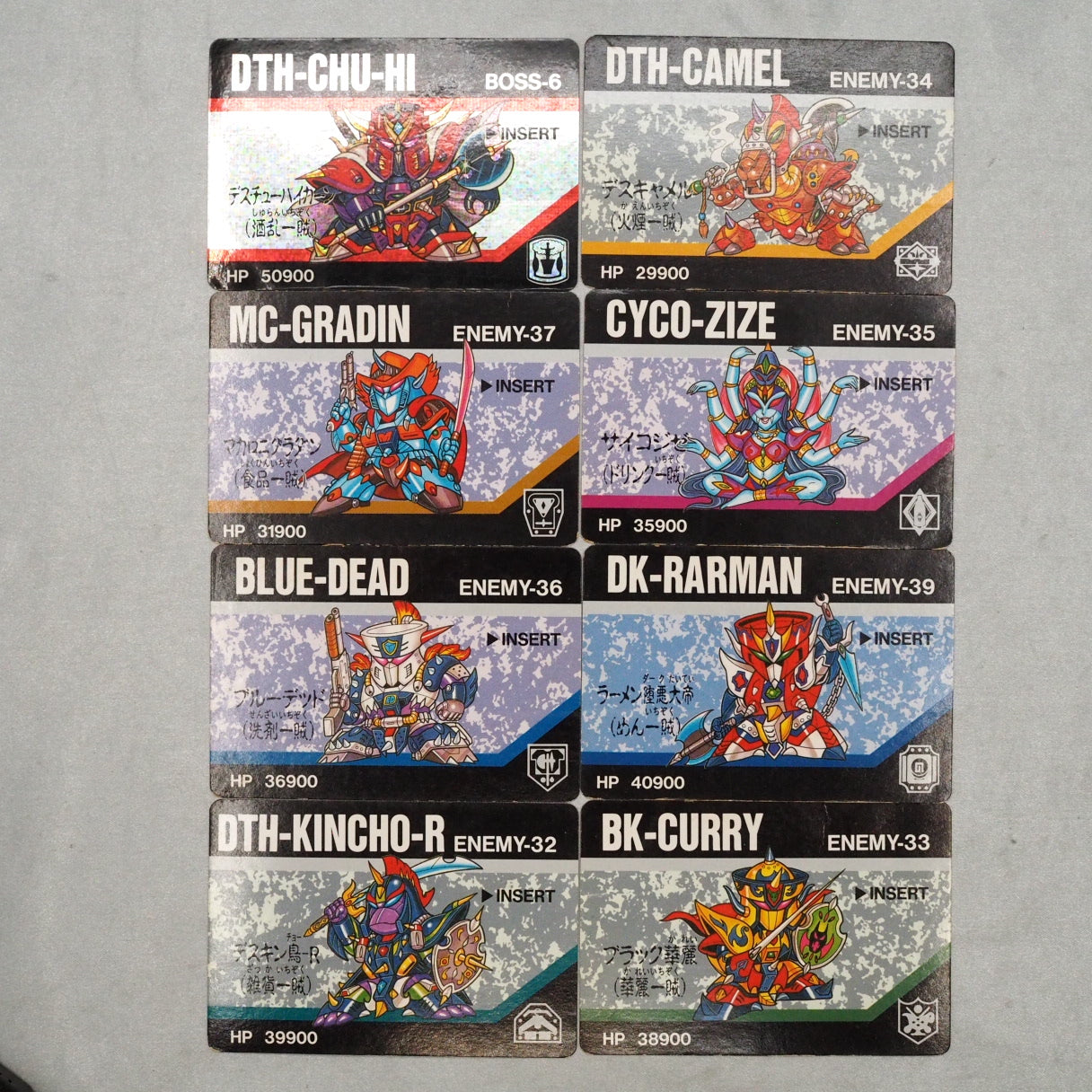 BARCODE BATTLER 2 Warriors Beyond Time and Space Card Set Boxed