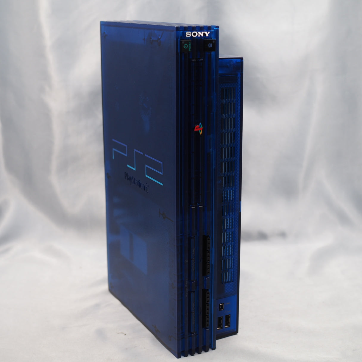 PS2 Console system SCPH-37000 Boxed [OCEAN BLUE] [NTSC-J]