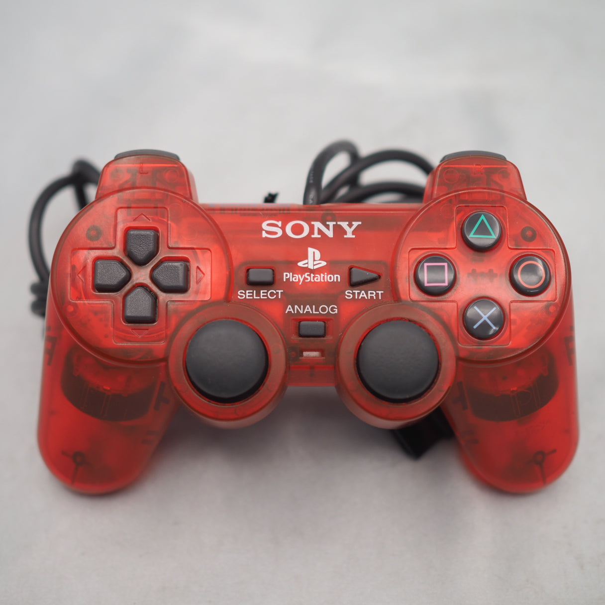 PS2 Analog Controller DUALSHOCK 2 SCPH-10010 [Crimson red]