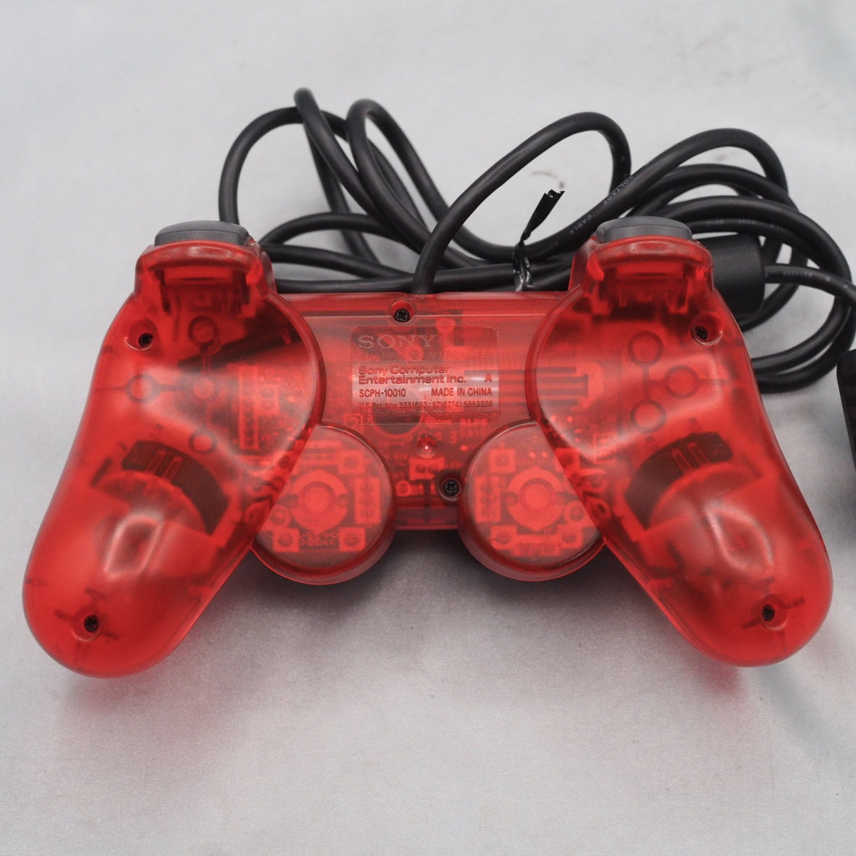 PS2 Analog Controller DUALSHOCK 2 SCPH-10010 [Crimson red]