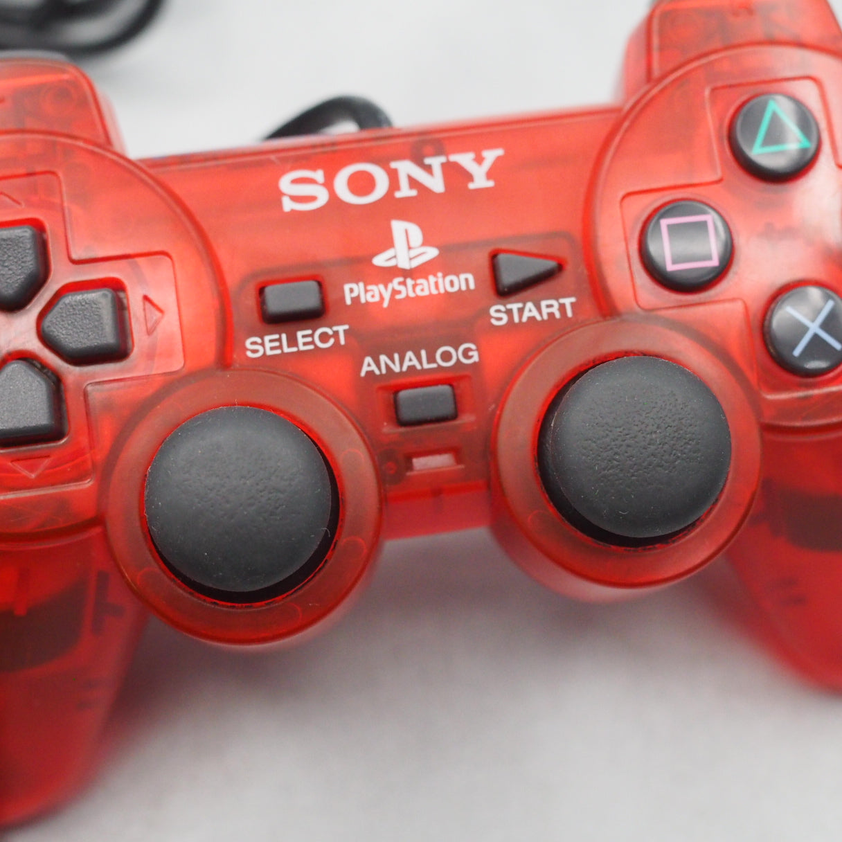 PS2 Analog Controller DUALSHOCK 2 SCPH-10010 [Crimson red]