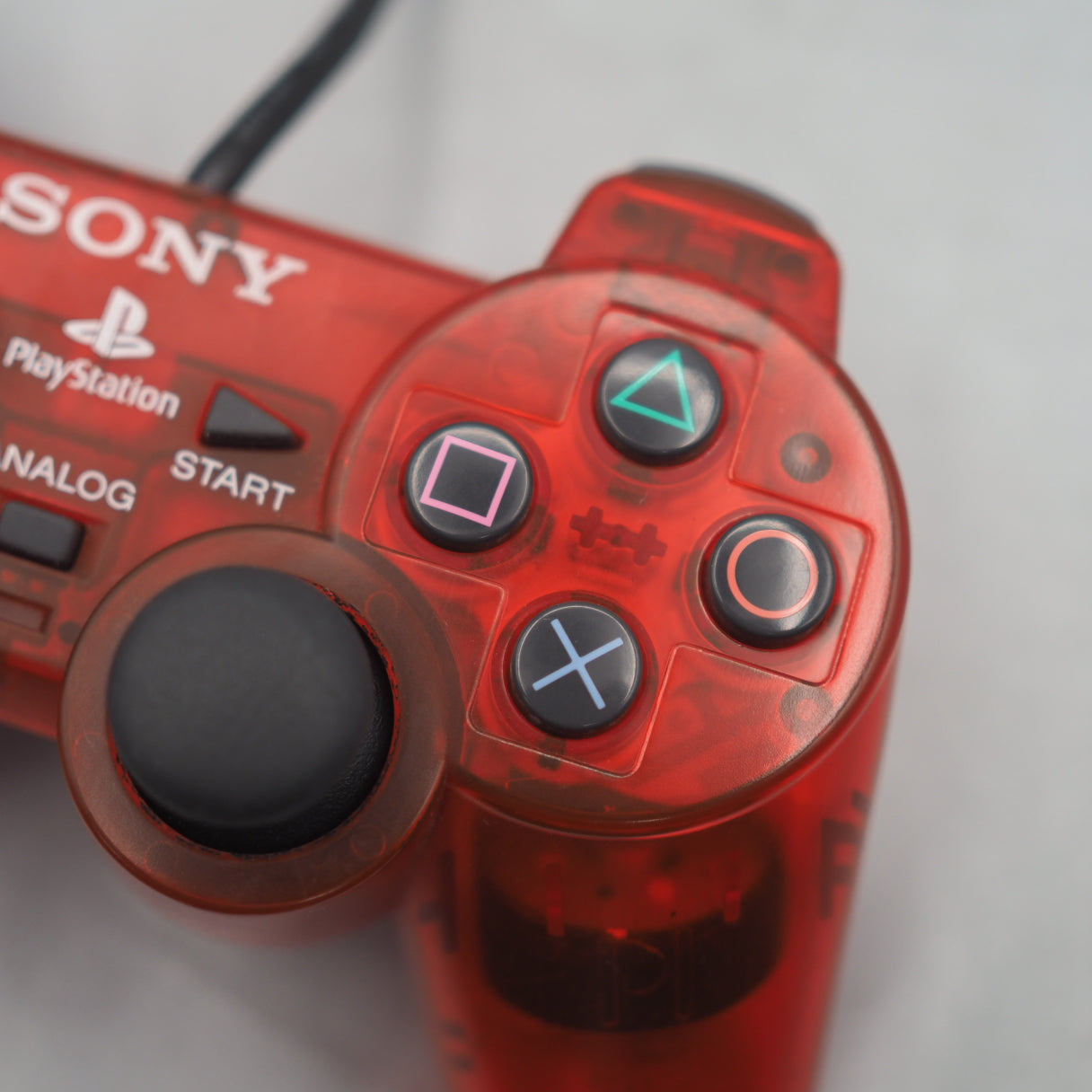 PS2 Analog Controller DUALSHOCK 2 SCPH-10010 [Crimson red]