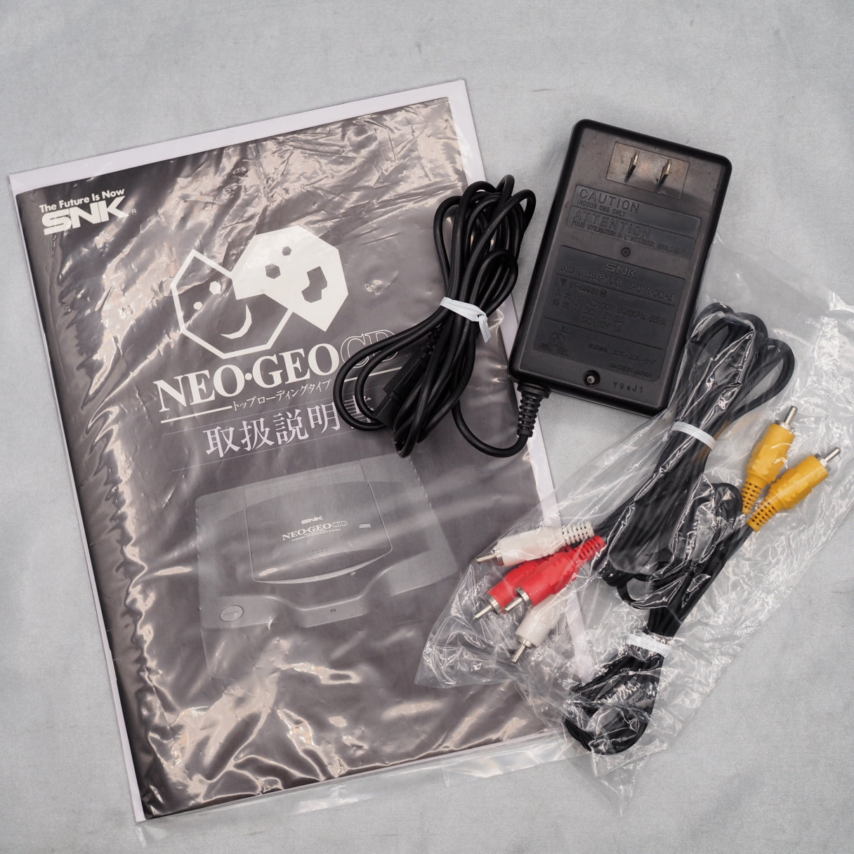 NEO GEO CD Console system CD-T01 Boxed [2 controllers] + 3 Games SET