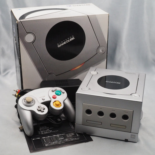 Nintendo GameCube Console System DOL-101 Silver Boxed [NTSC-J, NTSC-U/C]