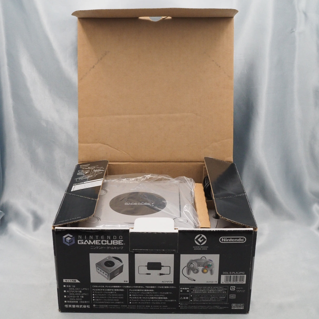 Nintendo GameCube Console System DOL-101 Silver Boxed [NTSC-J, NTSC-U/C]