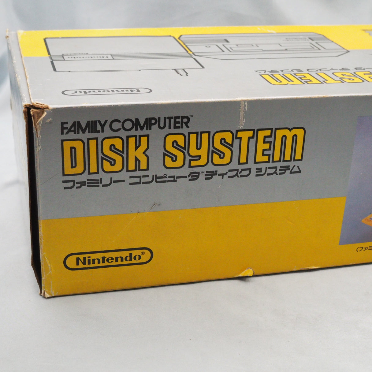 Nintendo Famicom & Disk System Console system SET Boxed [New Rubber Belt Replaced]