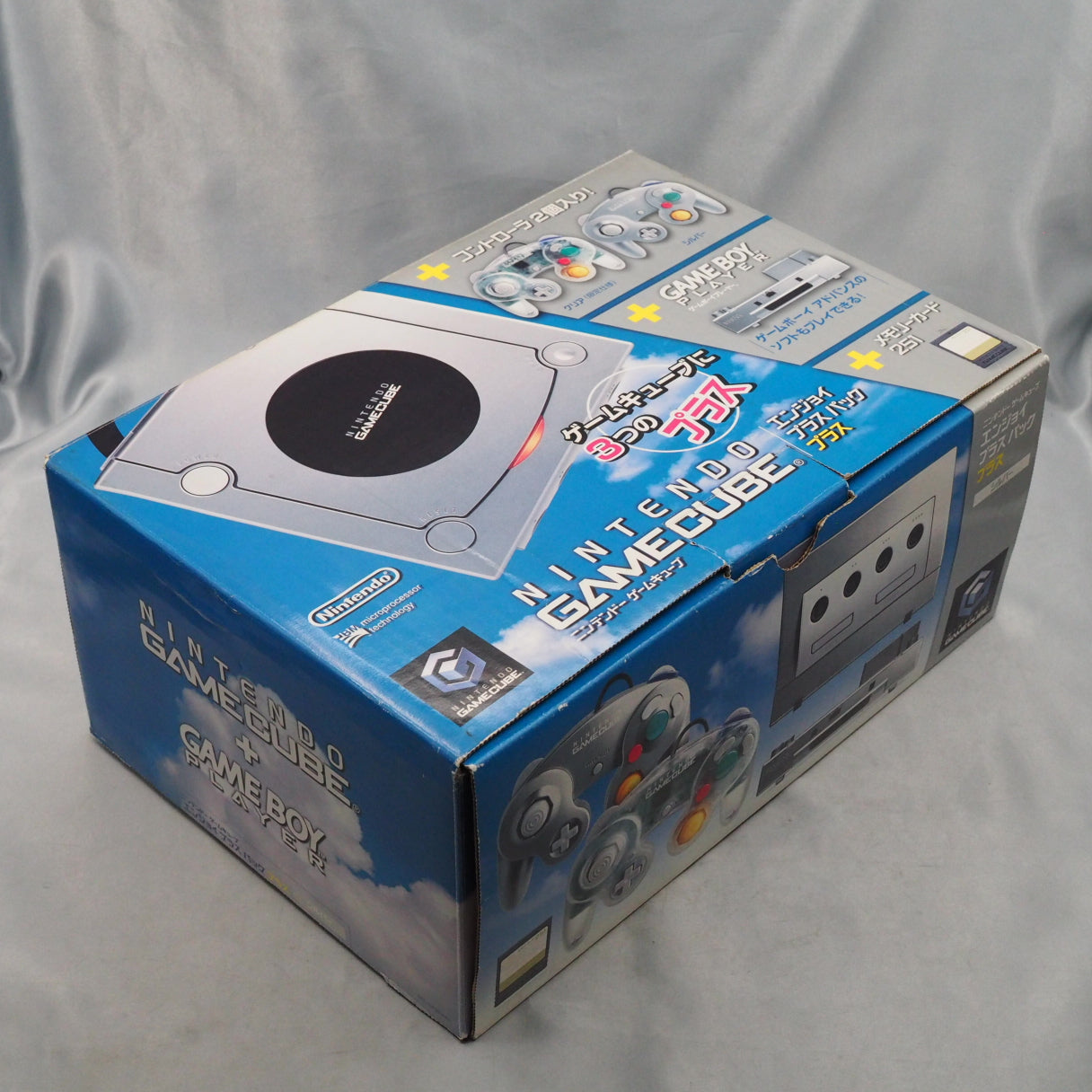 Nintendo GameCube Enjoy Plus Pack + Silver DOL-101 [NTSC-J, NTSC-U/C] [Modified]