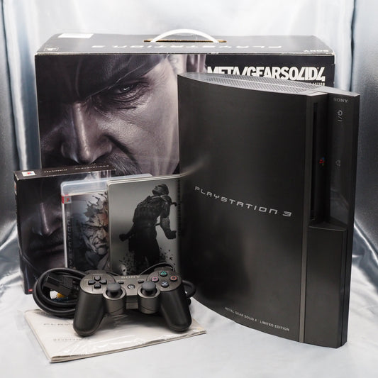 PS3 Console System CECHH00 METAL GEAR SOLID 4 Premium Pack Hagane Boxed [NTSC-J]