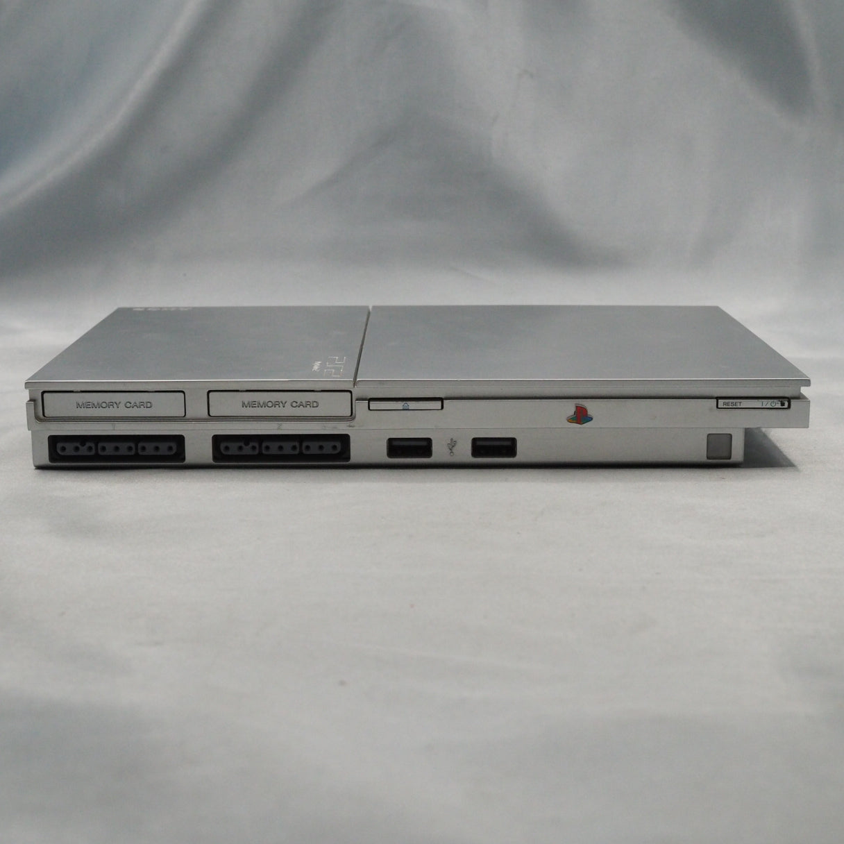 PS2 Slim Console system SCPH-90000 Satin Silver Boxed [NTSC-J]