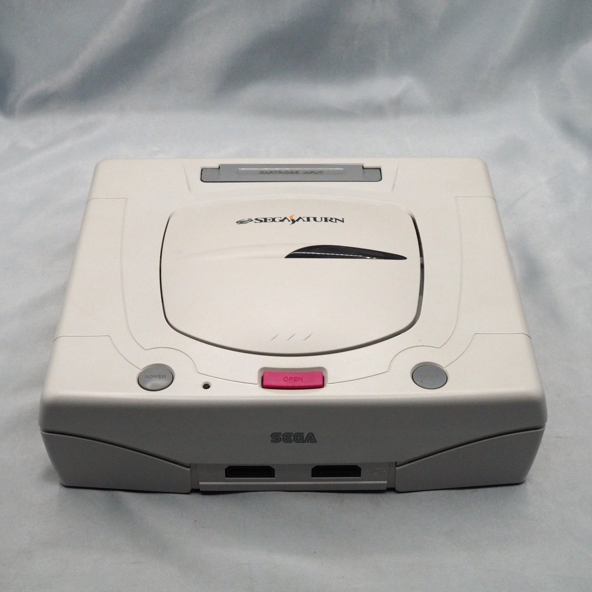 SEGA SATURN Console system HST-3220 White Boxed + Memory cartridge[NTSC-J]