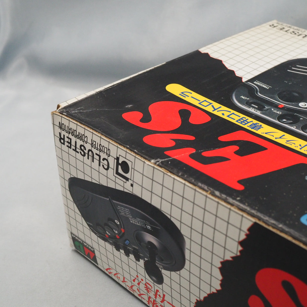 CLUSTER STICK E'S Fighting Controller [For Mega Drive] [Boxed]