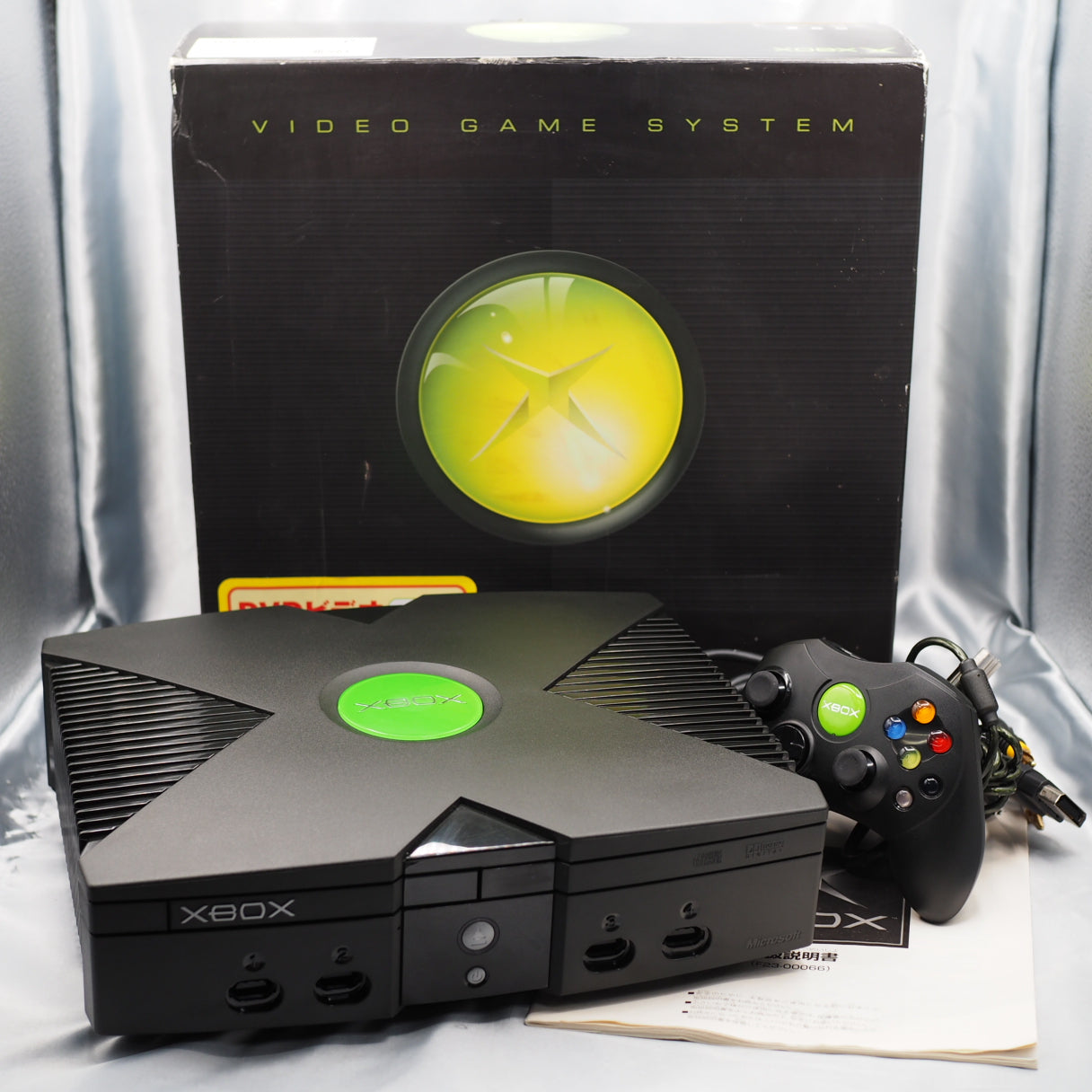 Microsoft Xbox Console system Black Boxed [NTSC-J]