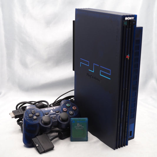 PS 2 BB Pack Console system SCPH-50000 MB/NH [OCEAN BLUE] [NTSC-J]